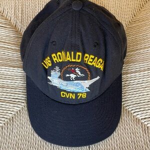 USS Ronald Reagan CVN SnapBack Baseball Hat